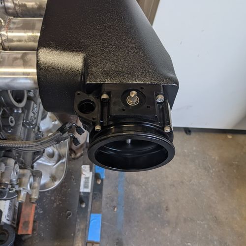 Customer photo review of Motion Raceworks ICON 102mm / 105mm Interchangeable Throttle Body 10-140