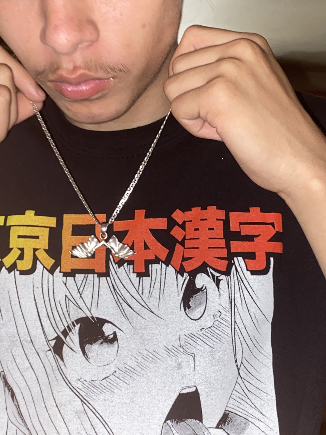 Customer photo review of DEATHWINGS PENDANT