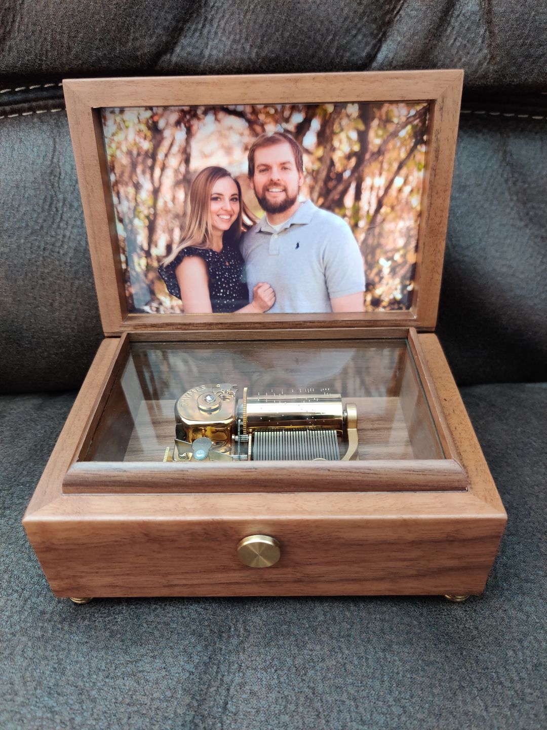 Customer photo review of Bespoke Music Box (inclusive of 18 or 30 Note Tune Service)