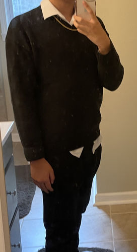 Customer photo review of RT No. 1180 V-NECK SWEATER