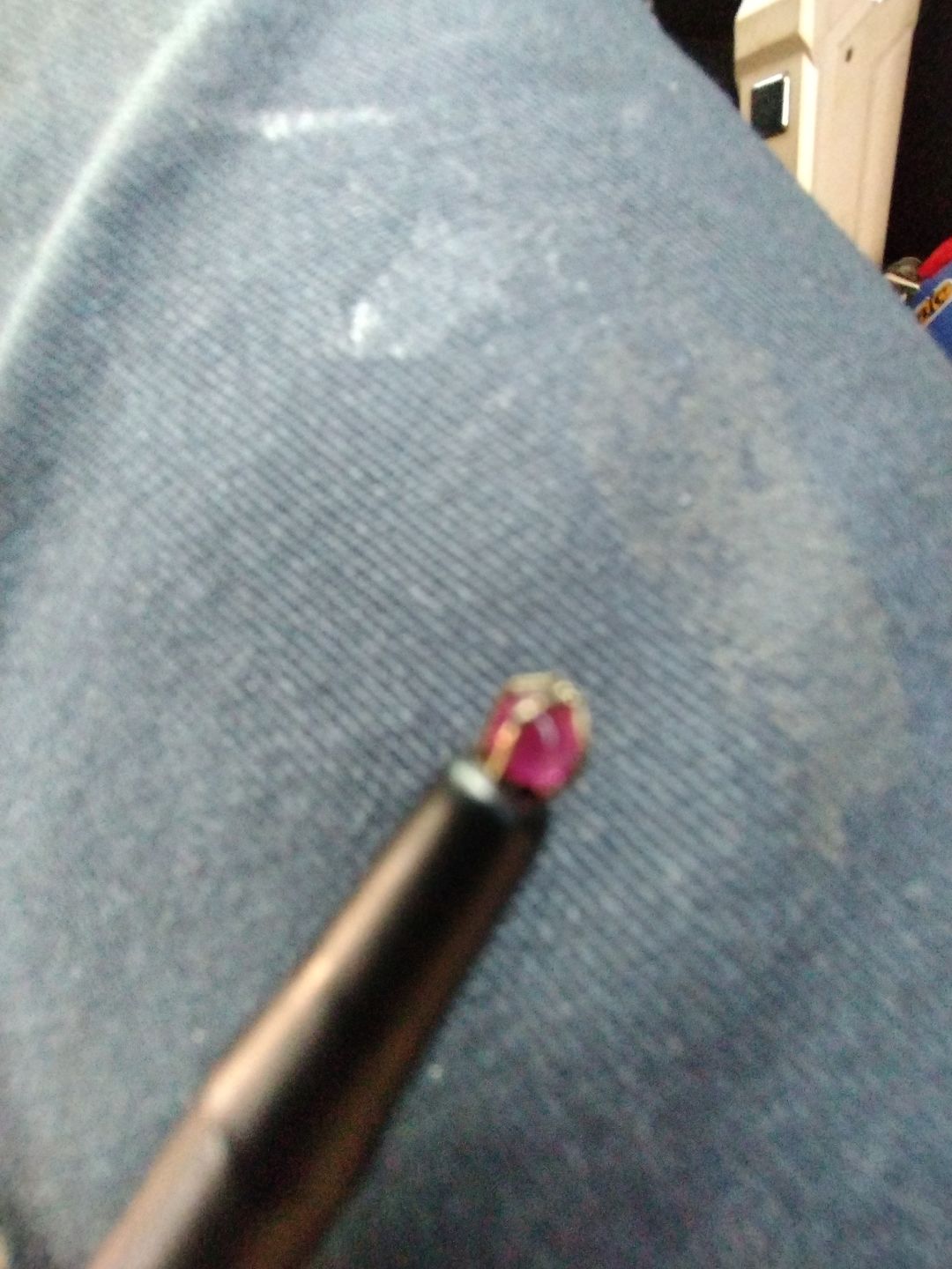 Customer photo review of 3mm Ruby Terp Pearls