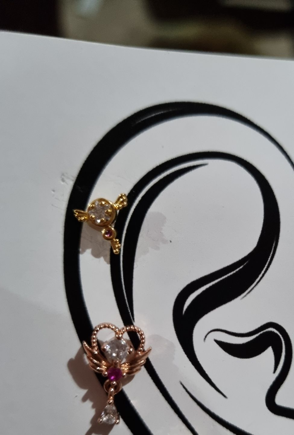 Customer photo review of Piercing Sailor Moon