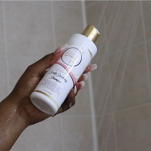 Customer photo review of Serenity Scalp Soothing Shampoo