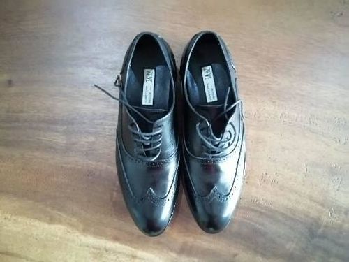 Customer photo review of Oxford Brogue Wingtip - Black Lace Up