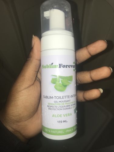Customer photo review of Gel Intime Moussant pour Femme