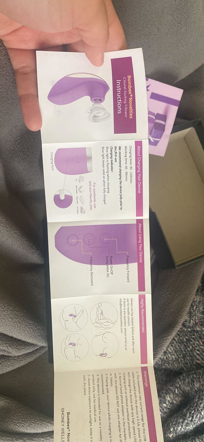 Customer photo review of Clitoral Sucking Vibrator