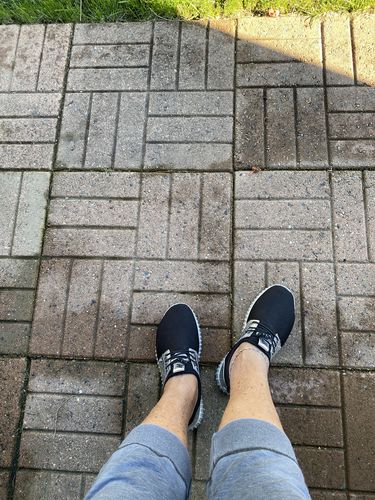 Customer photo review of Astra Sneakers - Instant Foot Pain Relief