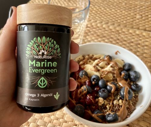 Customer photo review of Omega 3 Algenöl (Kapseln)