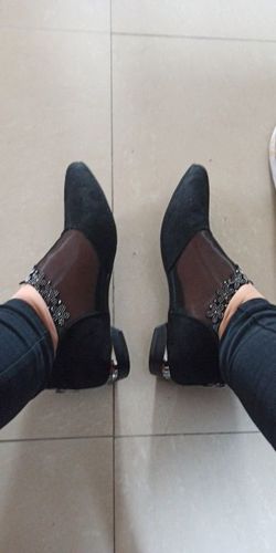 Customer photo review of Kafa™ Comfortable Grid Wedge Heel Sandals【FREE SHIPPING】