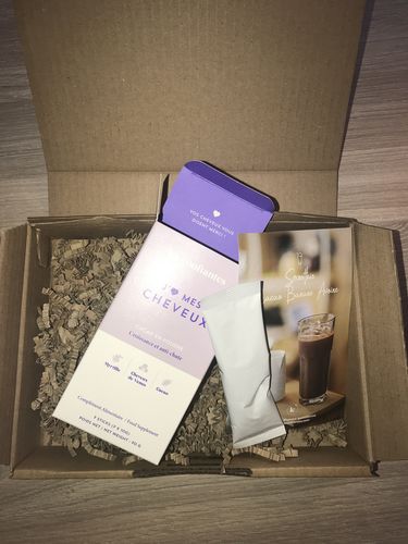 Customer photo review of Cacao en poudre pour cheveux 7 jours