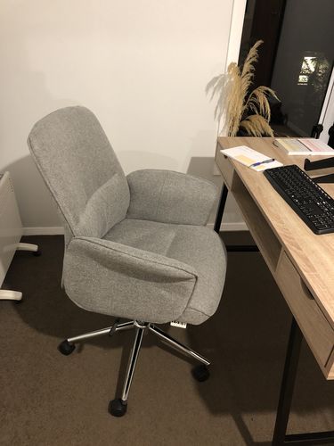Customer photo review of Ellen Office Chair Lowback (Free Shipping Nationwide)