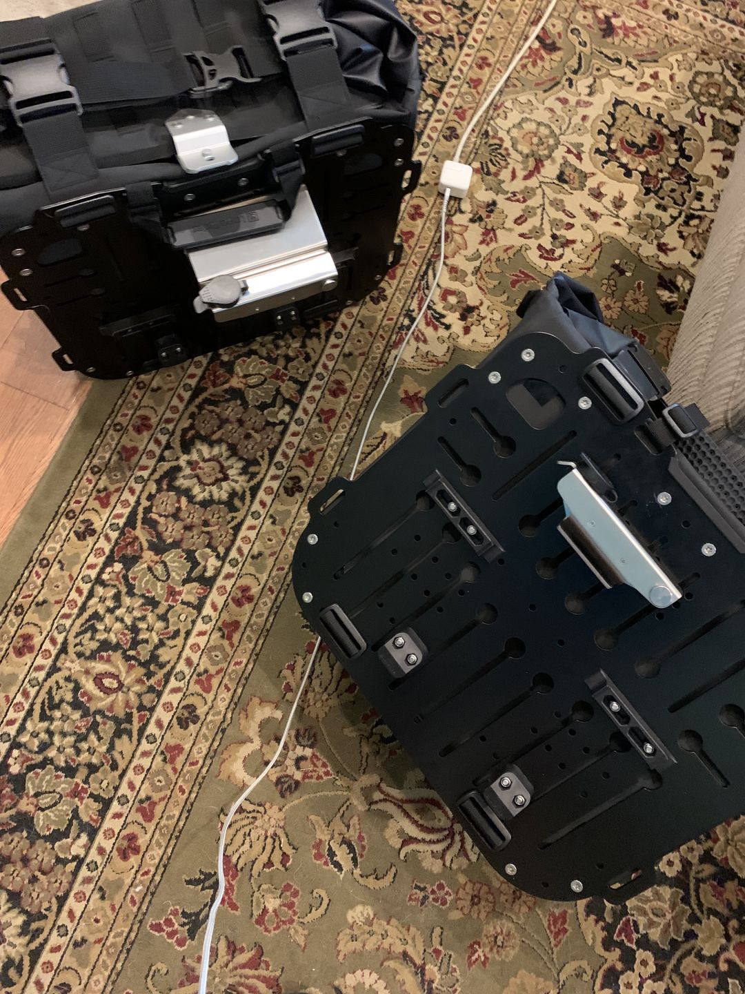 Customer photo review of MotoBag Quick Release System