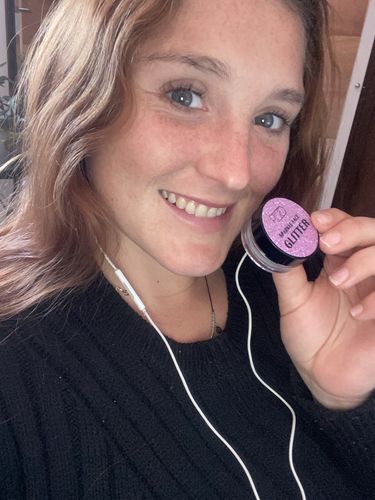 Customer photo review of Sparkle Face Petrizzio Glitter 38 g
