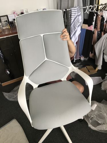 Customer photo review of Valeria Office Chair Highback  (Free Shipping Nationwide)