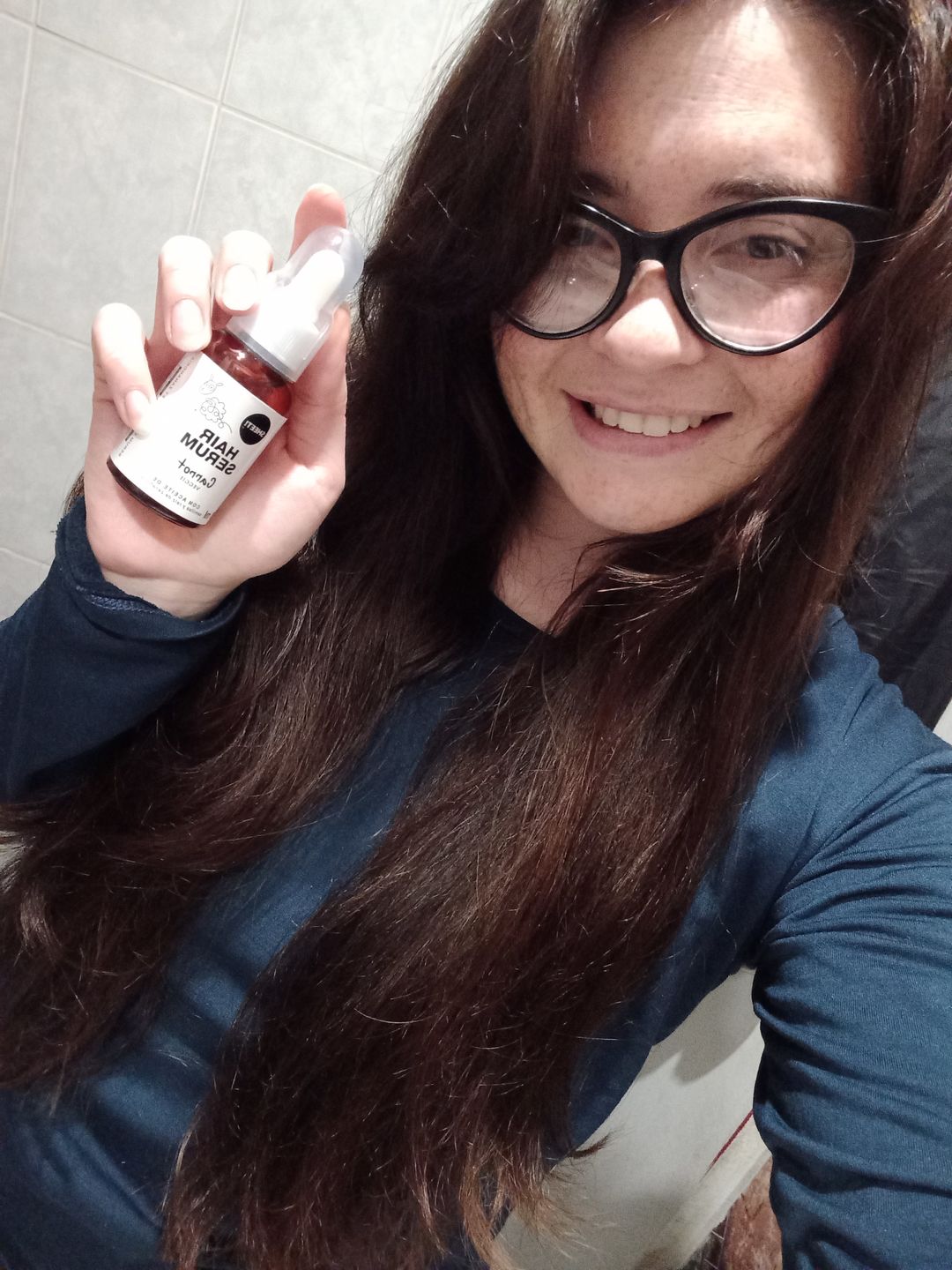 Customer photo review of SERUM ZANAHORIA PELO Y PESTAÑAS