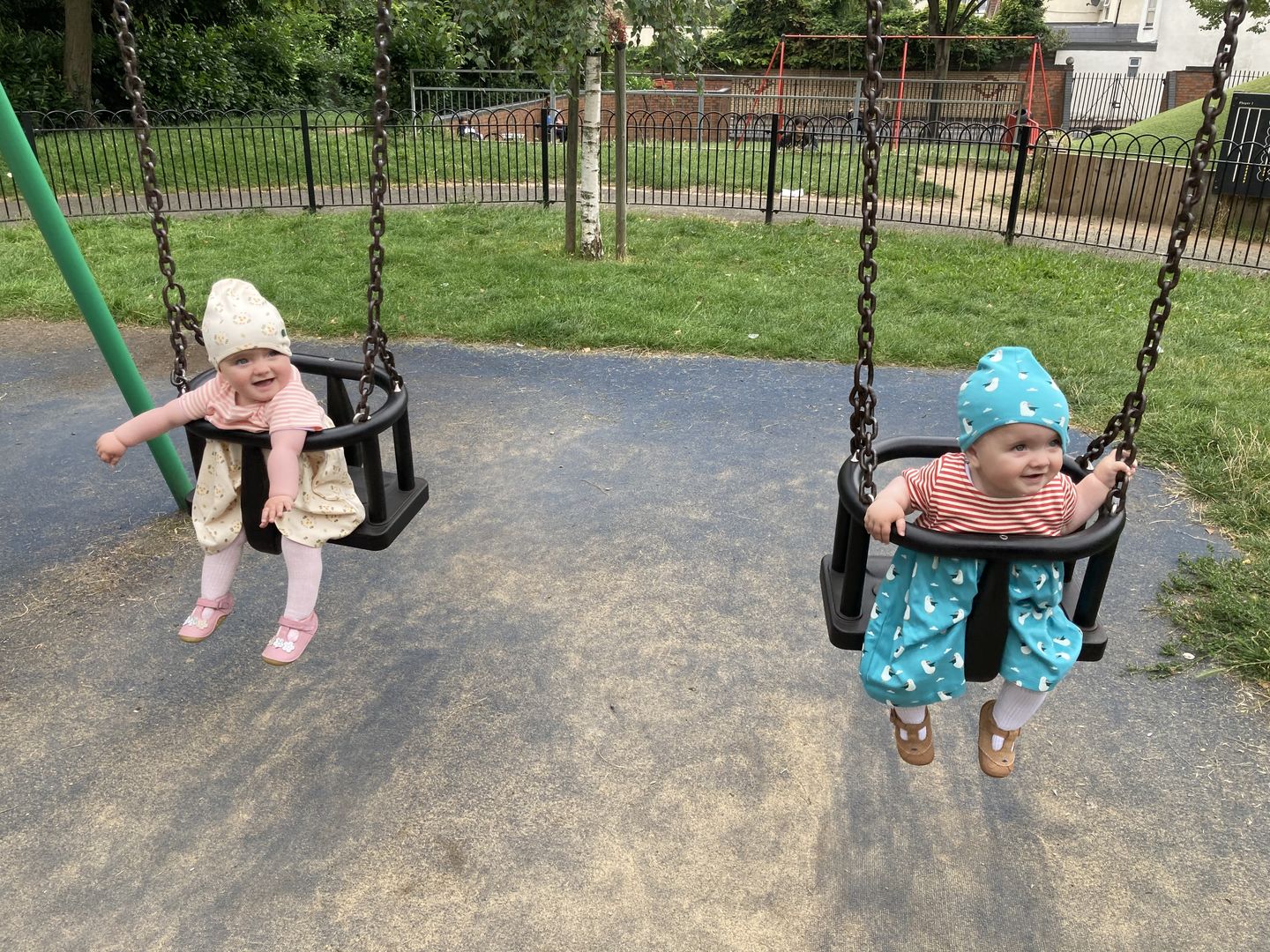 Customer photo review of Summer Seagull Interlock Easy Peasy Dress
