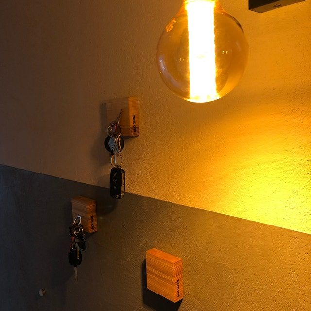 Customer photo review of Magnethalter CUBES 3er Set