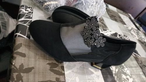 Customer photo review of Kafa™ Comfortable Grid Wedge Heel Sandals【FREE SHIPPING】