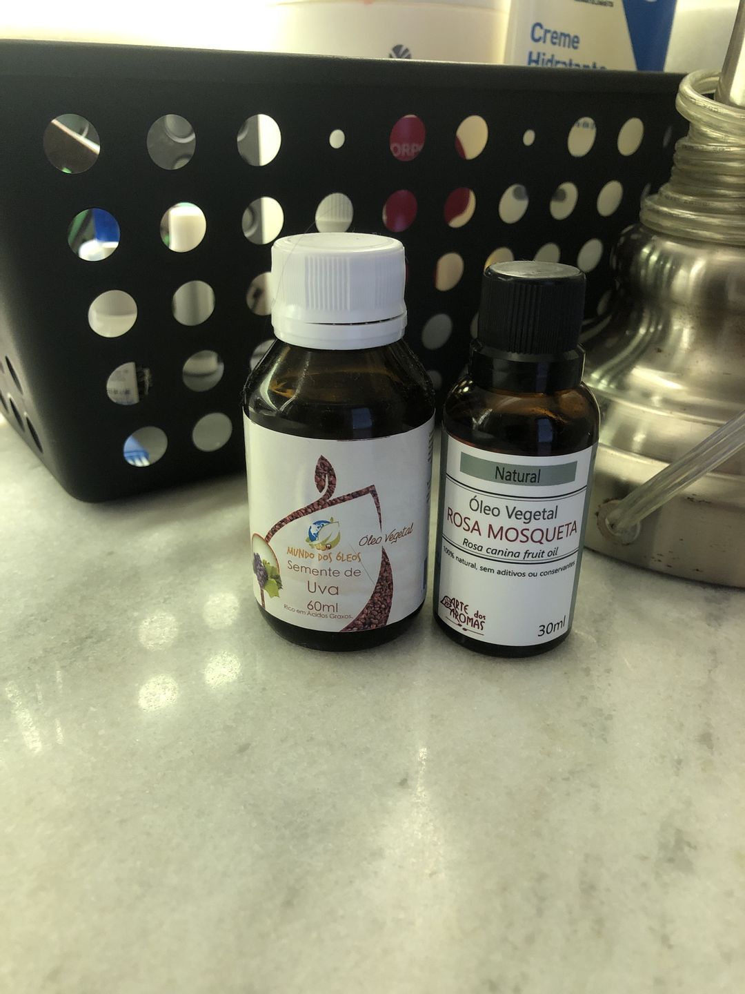 Customer photo review of Óleo de Semente de Uva