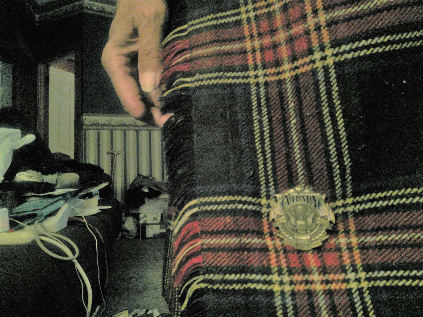 Customer photo review of US Army Veteran's Day Pin