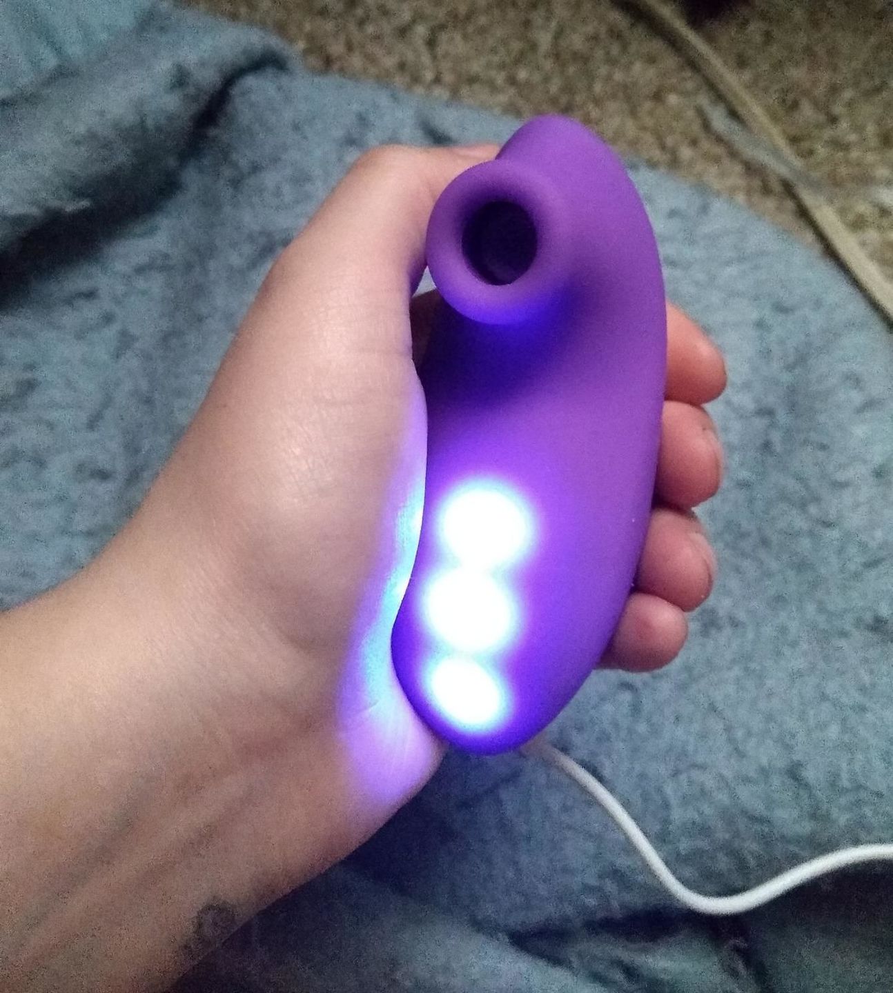 Customer photo review of Clitoral Sucking Vibrator