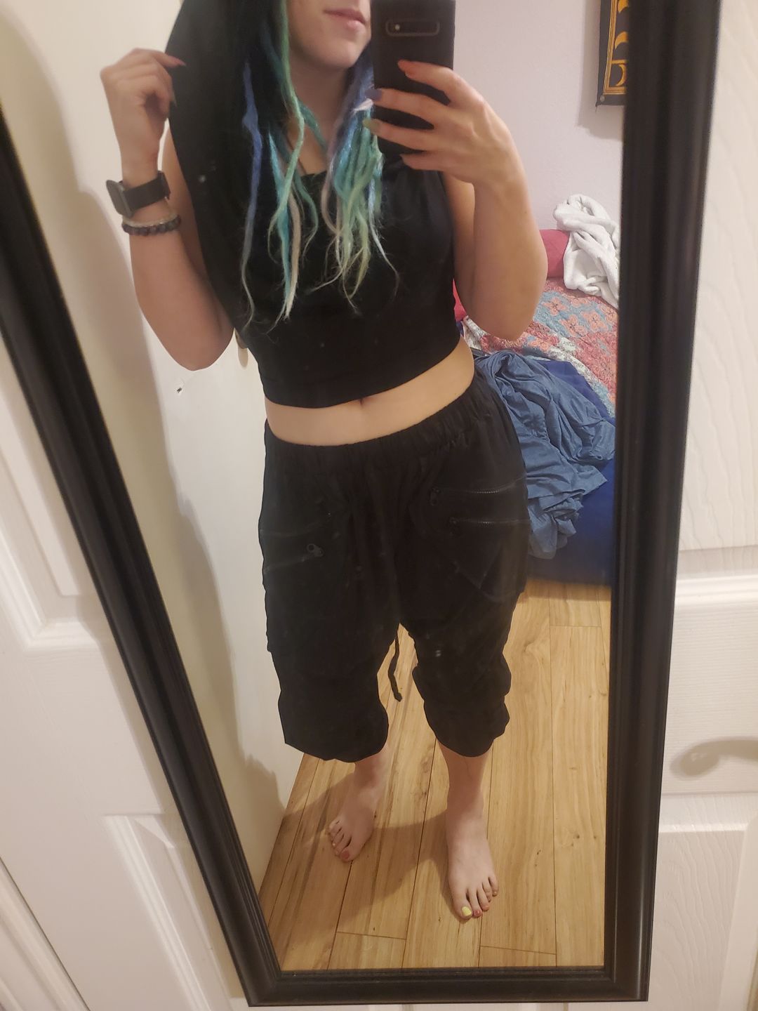 Customer photo review of Backless Hood Top Murrala Black