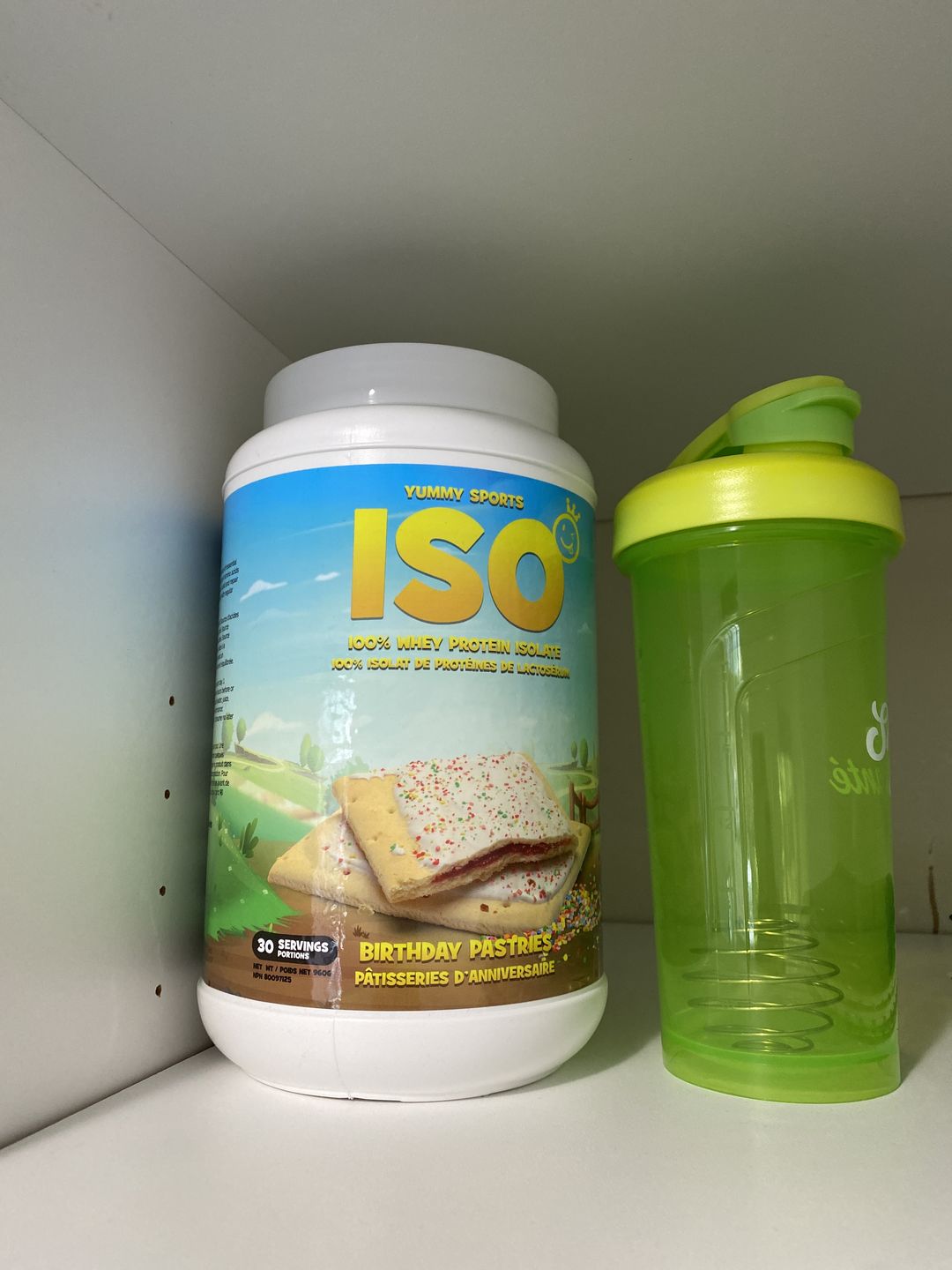 Customer photo review of Yummy Sports - ISO 100% Protéine Isolate 2lbs