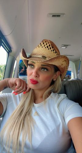 Customer photo review of Crystal Prescription Contact Lenses