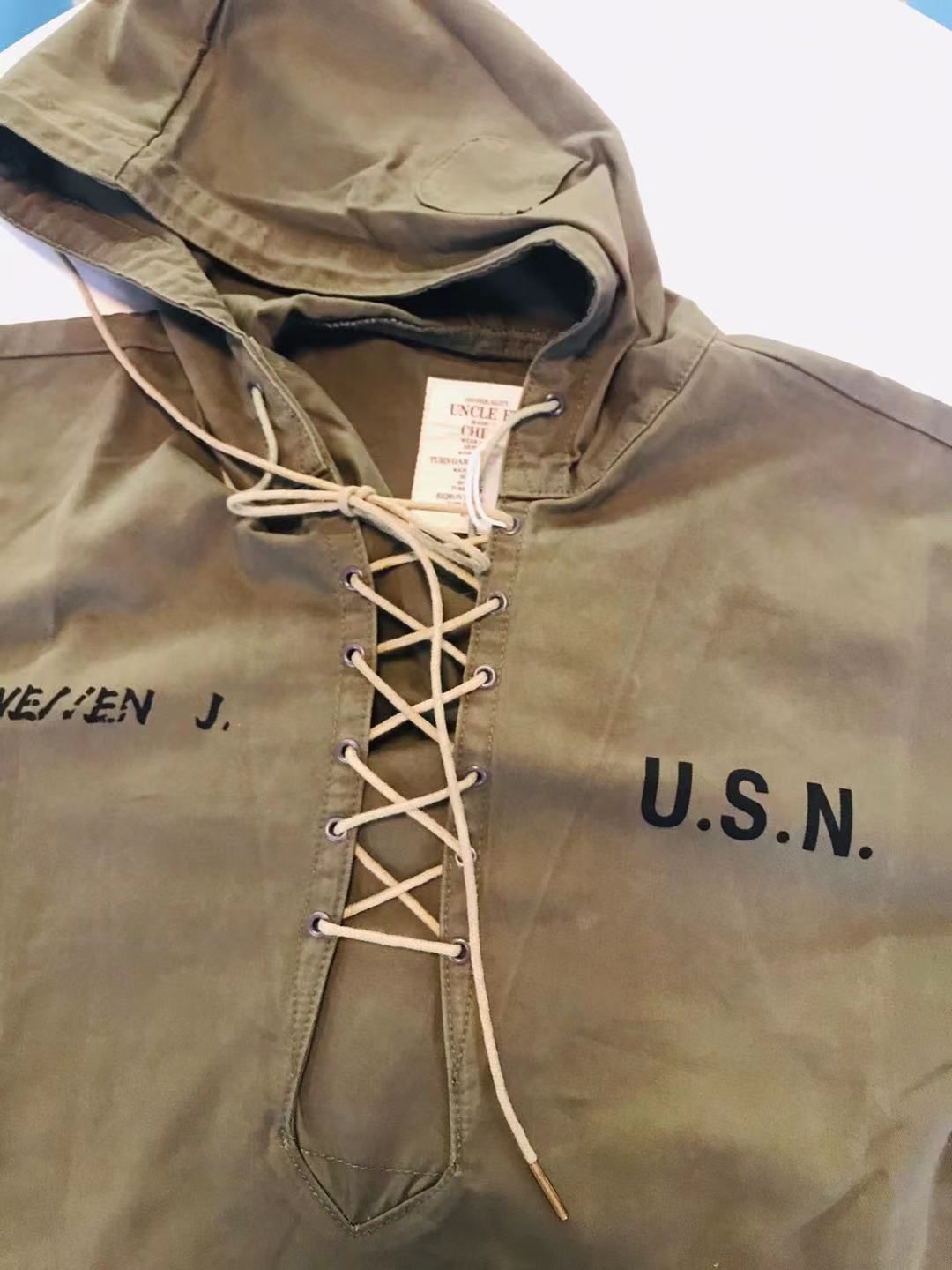 Customer photo review of 米軍 40’s U.S.NAVY デッキパーカー