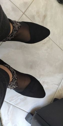 Customer photo review of Kafa™ Comfortable Grid Wedge Heel Sandals【FREE SHIPPING】