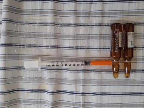 Customer photo review of Mesofrance Cóctel Súper Reductivo Intenso 10 Ámpulas/5ml