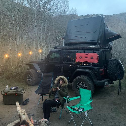 Customer photo review of Adventurer XL 4 Person Roof Top Tent