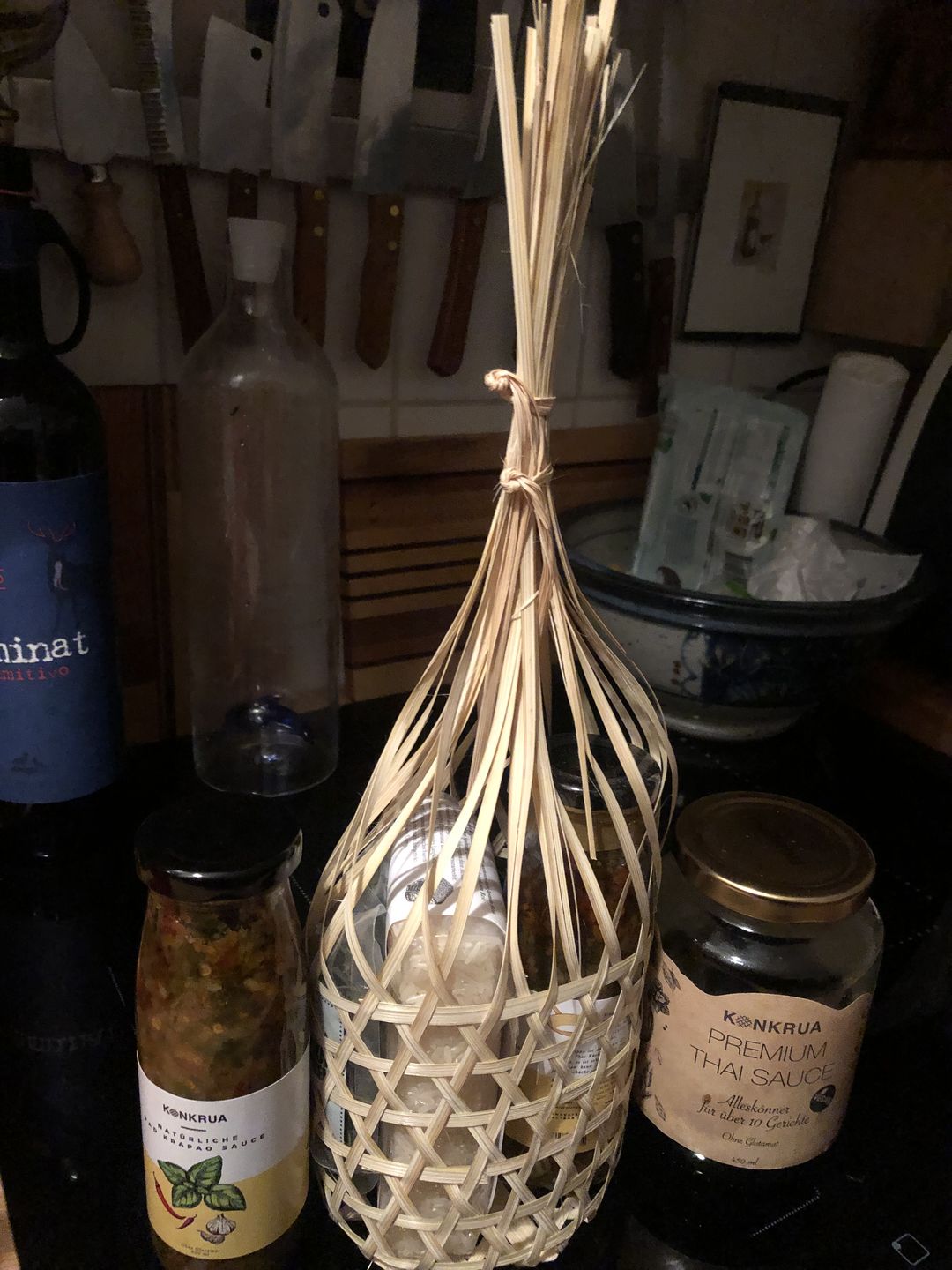 Customer photo review of Pad Krapao Kochbox in Bambuskorb mit Reis und Thai Holy Basil (10 Portionen)