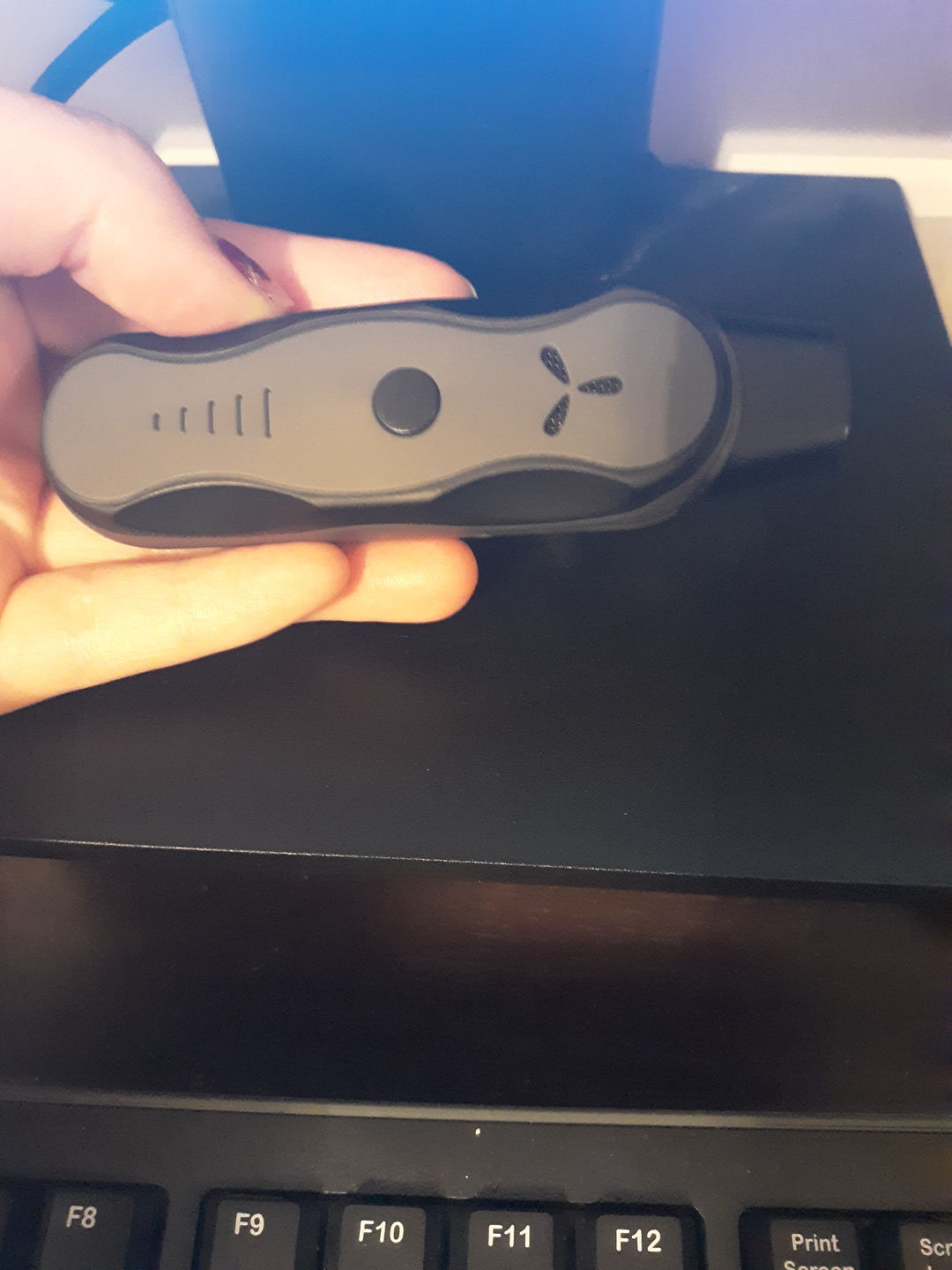 Customer photo review of XS GO VAPORIZER | Dry Herb – Ultra-Portable Vape – Ergonomic Design, Built-in Tools for Easy Use