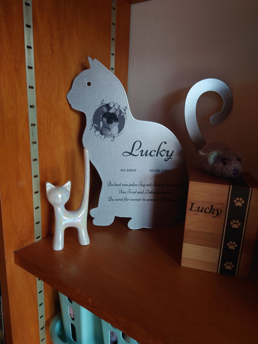 Customer photo review of Gedenktafel "Große Katze"