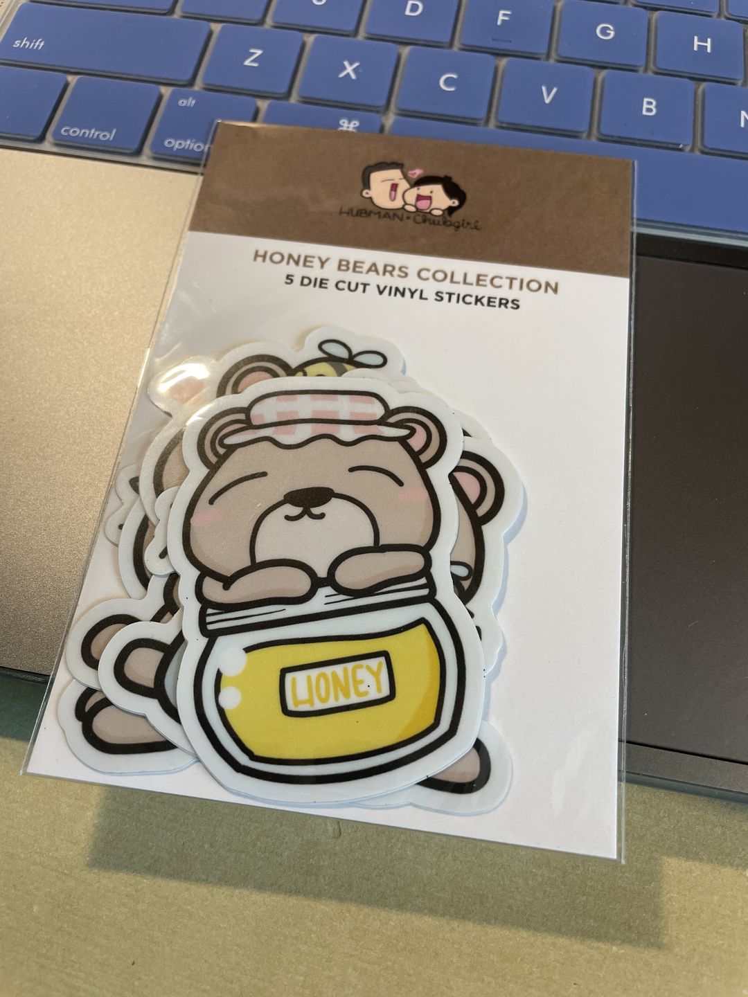 Customer photo review of Bears Die Cut Stickers