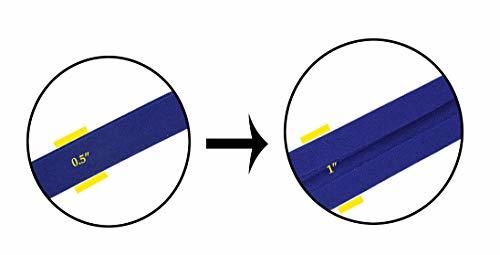 Customer photo review of Mandala Crafts Double Fold Bias Tape for Sewing, Seaming, Binding, Hemming, Piping, Quilting