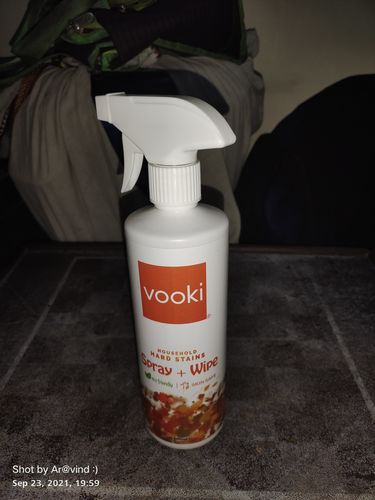 Customer photo review of HARD STAINS SPRAY + WIPE | Advanced P3 Formula