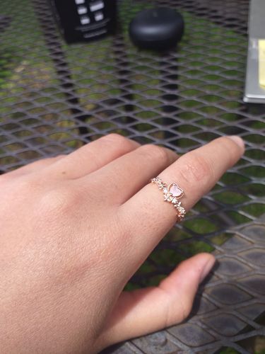 Customer photo review of Anillo Ajustable Princess