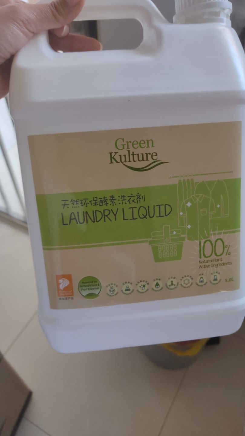 Customer photo review of Laundry Liquid - 5L