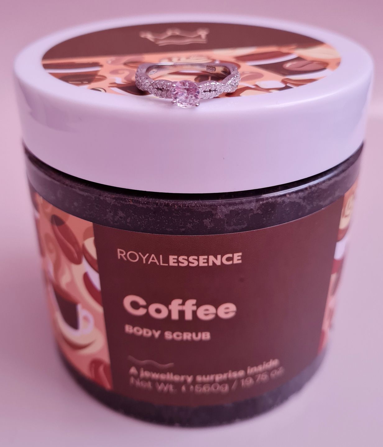 Customer photo review of Coffee (Body Scrub)