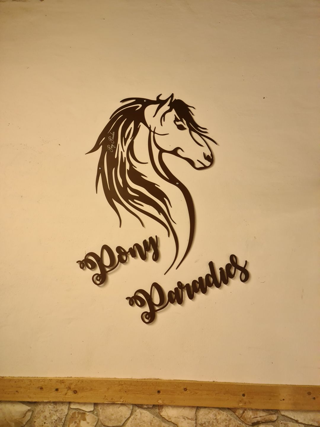 Customer photo review of Dein persönlicher Schriftzug