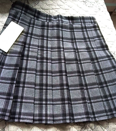 Customer photo review of Drama Free Pleated Skirt