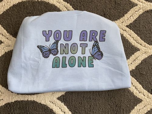 Customer photo review of You Are Not Alone (Butterflies)