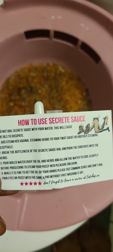 Customer photo review of Secrete Sauce ®