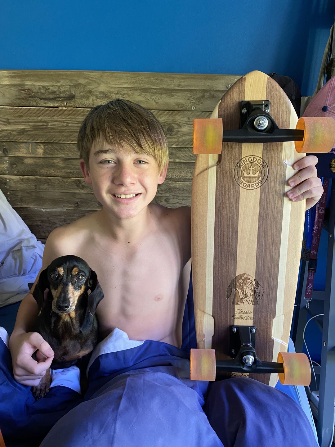 Customer photo review of Fish Tail 30" Classic Surfskate - Complete