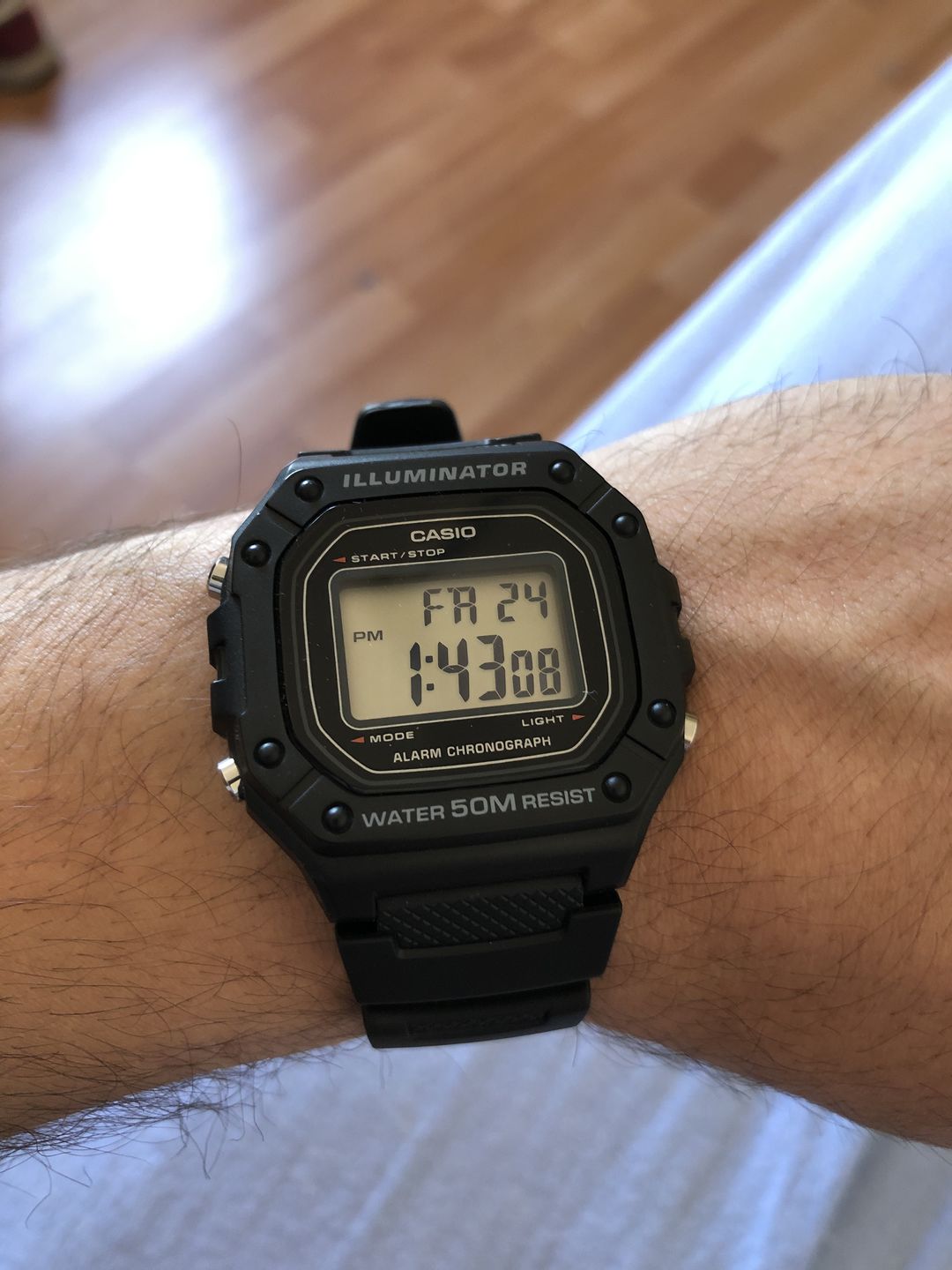 Customer photo review of Reloj Casio Vintage W-218H-1AVDF Negro