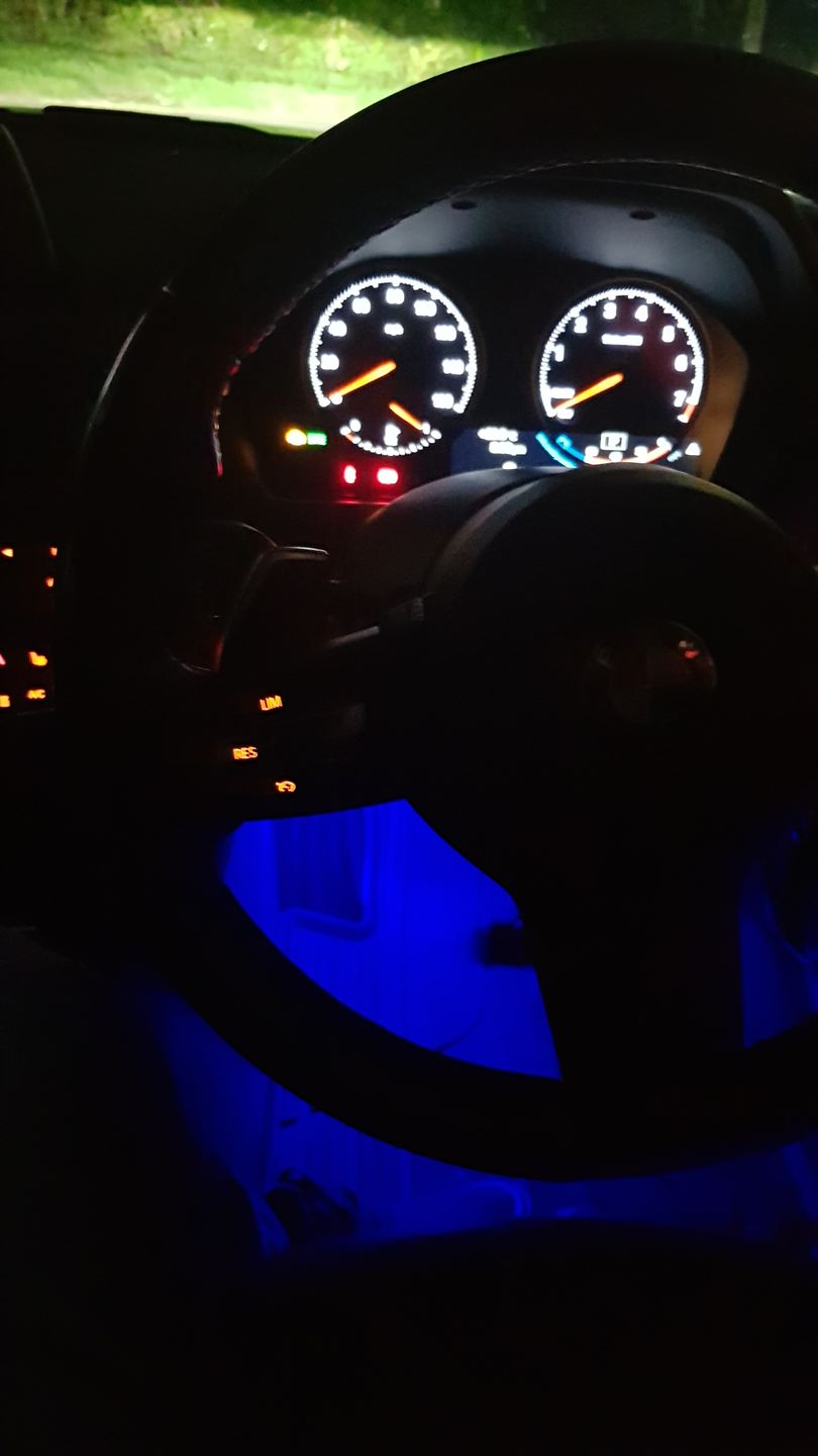 Customer photo review of MHC BMW Interior Footwell Lighting For F Series Models