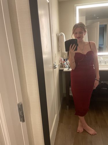 L. B. review of Leah Dress image 1 out of 1