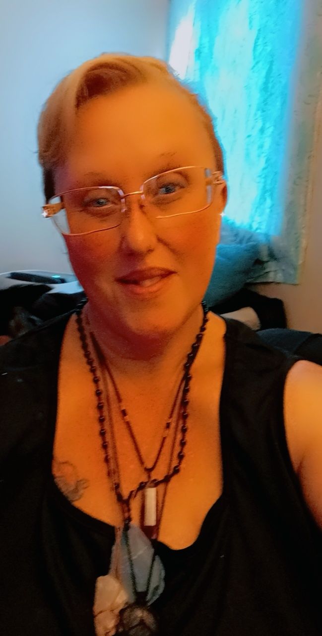 Customer photo review of Crystal Protection Necklace -  Energy Protection You Can Wear
